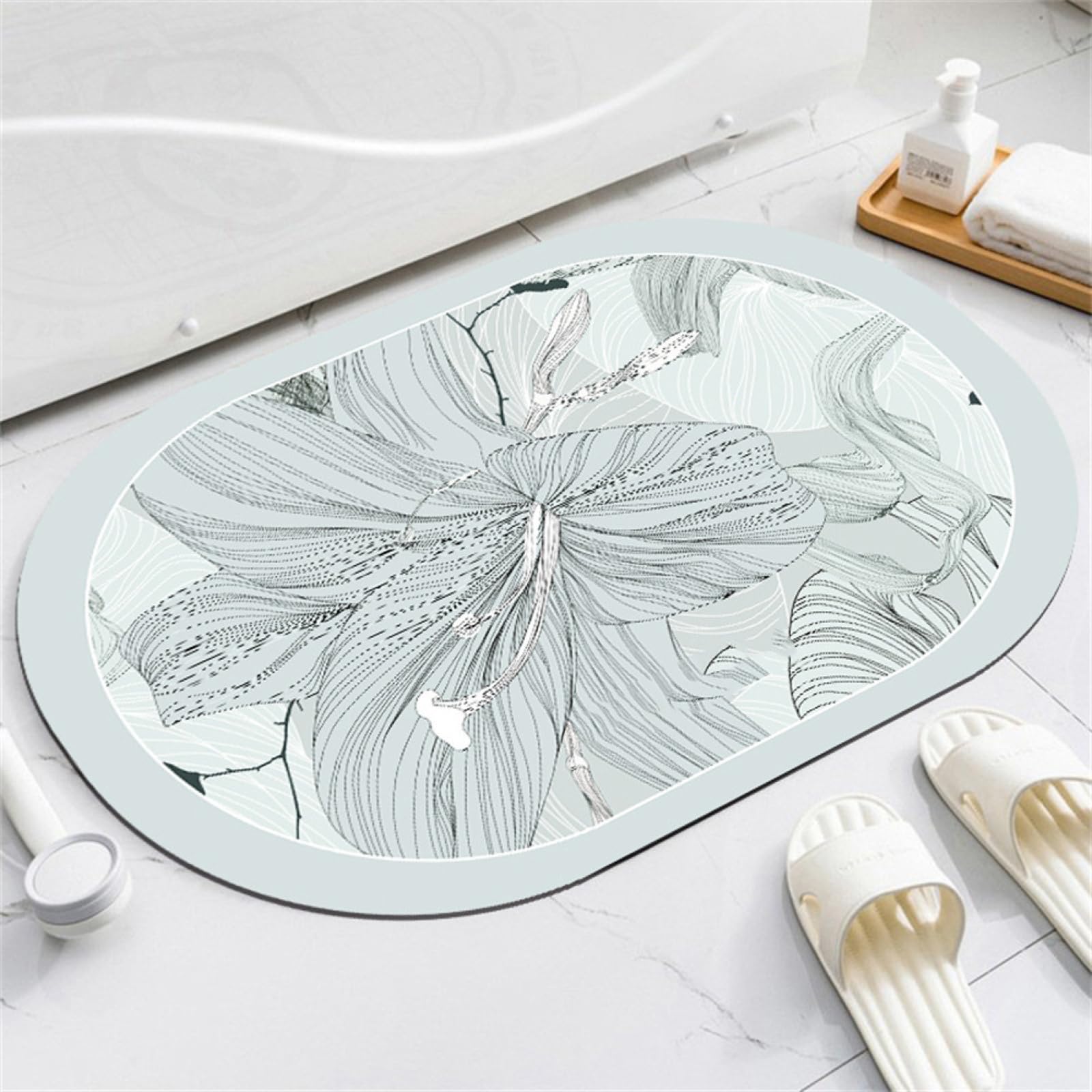 Alfombras baño lavables para proteger la cocina y la ducha 1