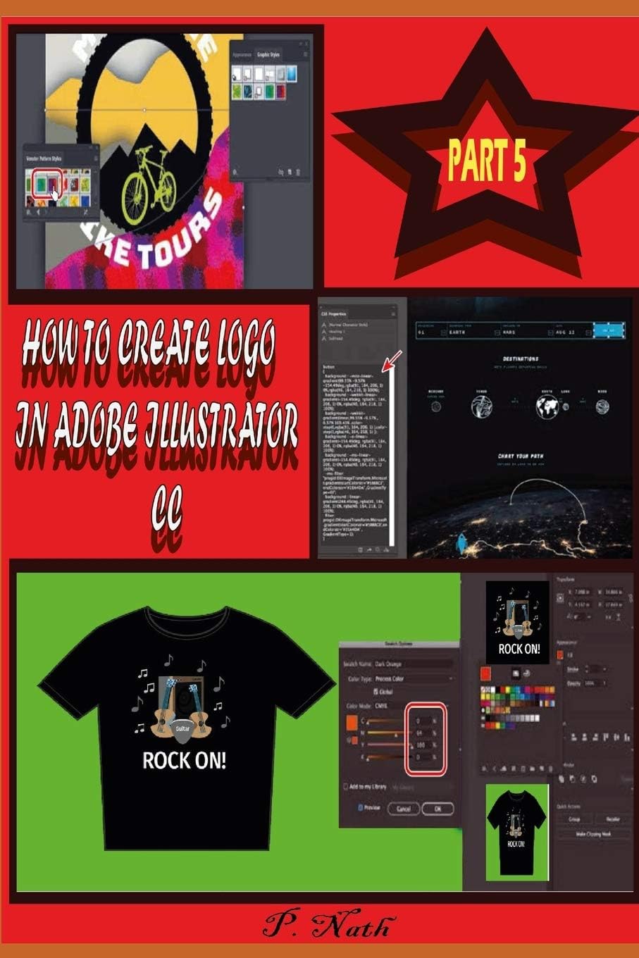 How to Create LOGO in Adobe Illustrator CC Part 5: Step-By-Step