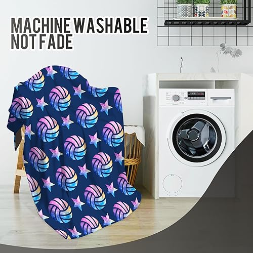 Miniatura 5 de Levens Manta de voleibol, regalos para adolescentes, niñas, niños, amantes del voleibol, manta de franela suave de voleibol, accesorios de regalos
