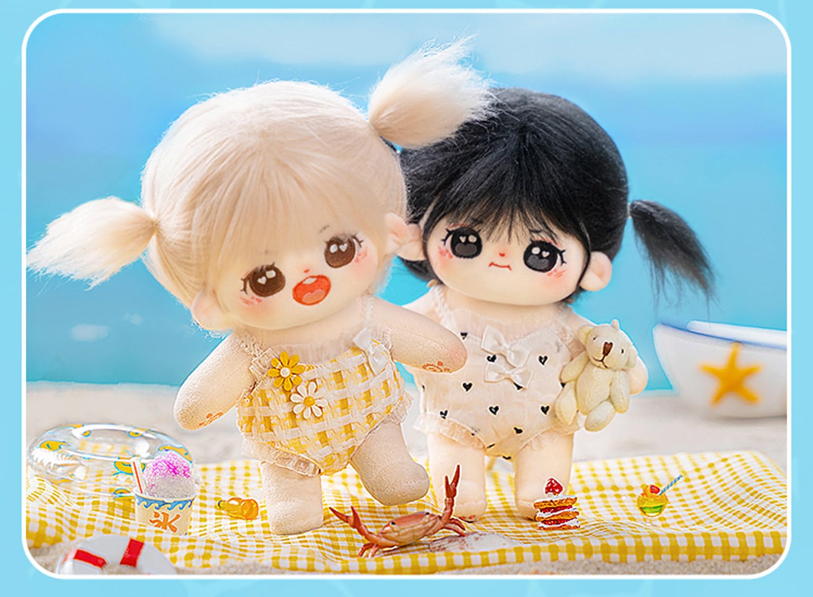 Amazon.co.jp: BACALYSO | minidoll ぬいぐるみ 用 20cm 人形の服 綿