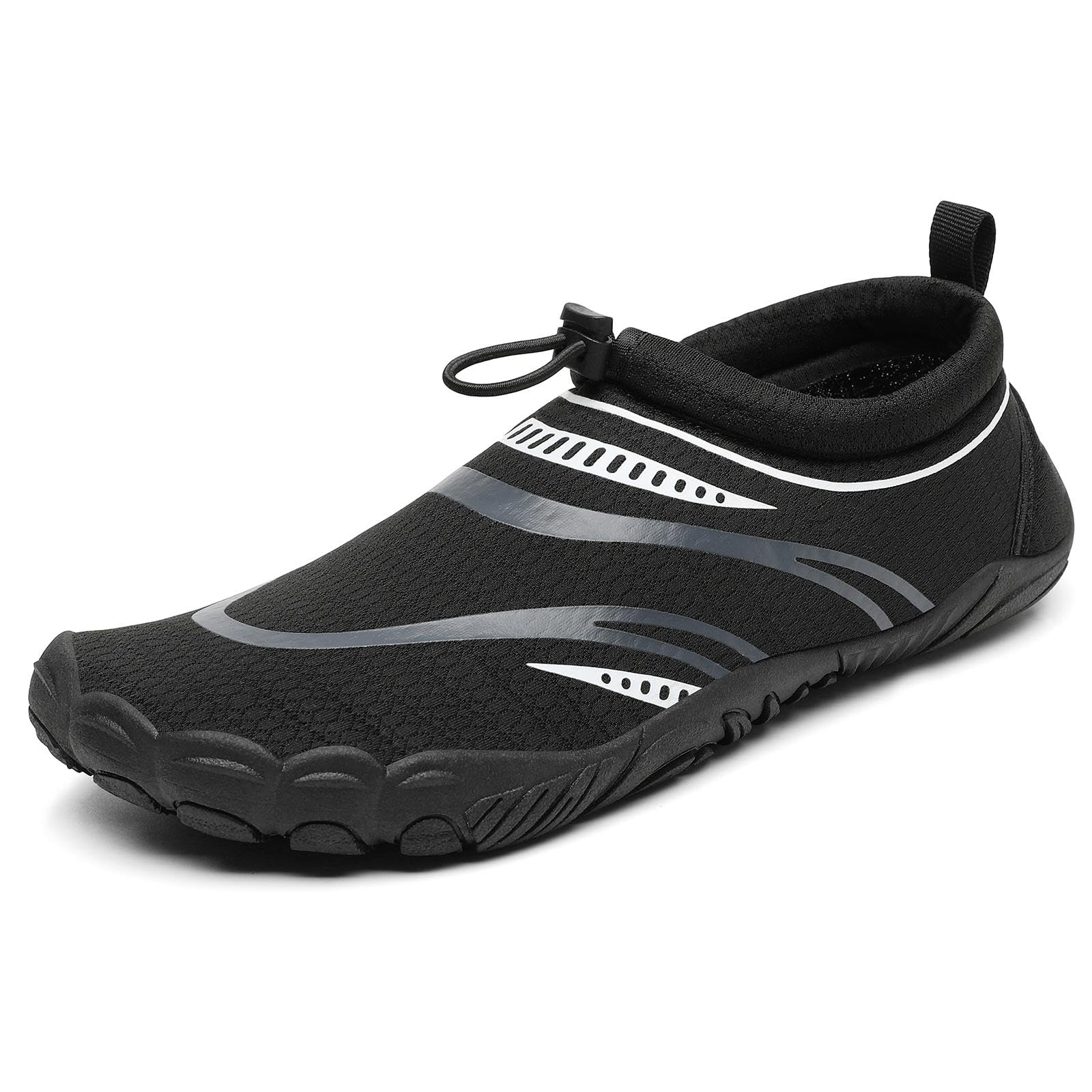 Mishansha Unisex Badeschuhe Atmungsaktiv Mesh Wasserschuhe Sommer Schnell Trocknend Aquaschuhe Gr.36-46