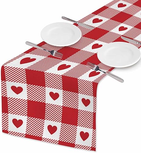 Miniatura 141 de HOSNYE Camino de mesa con flores amarillas de frutas de limón, camino de mesa de lino y algodón para decoración de cocina, mesa familiar, mesa