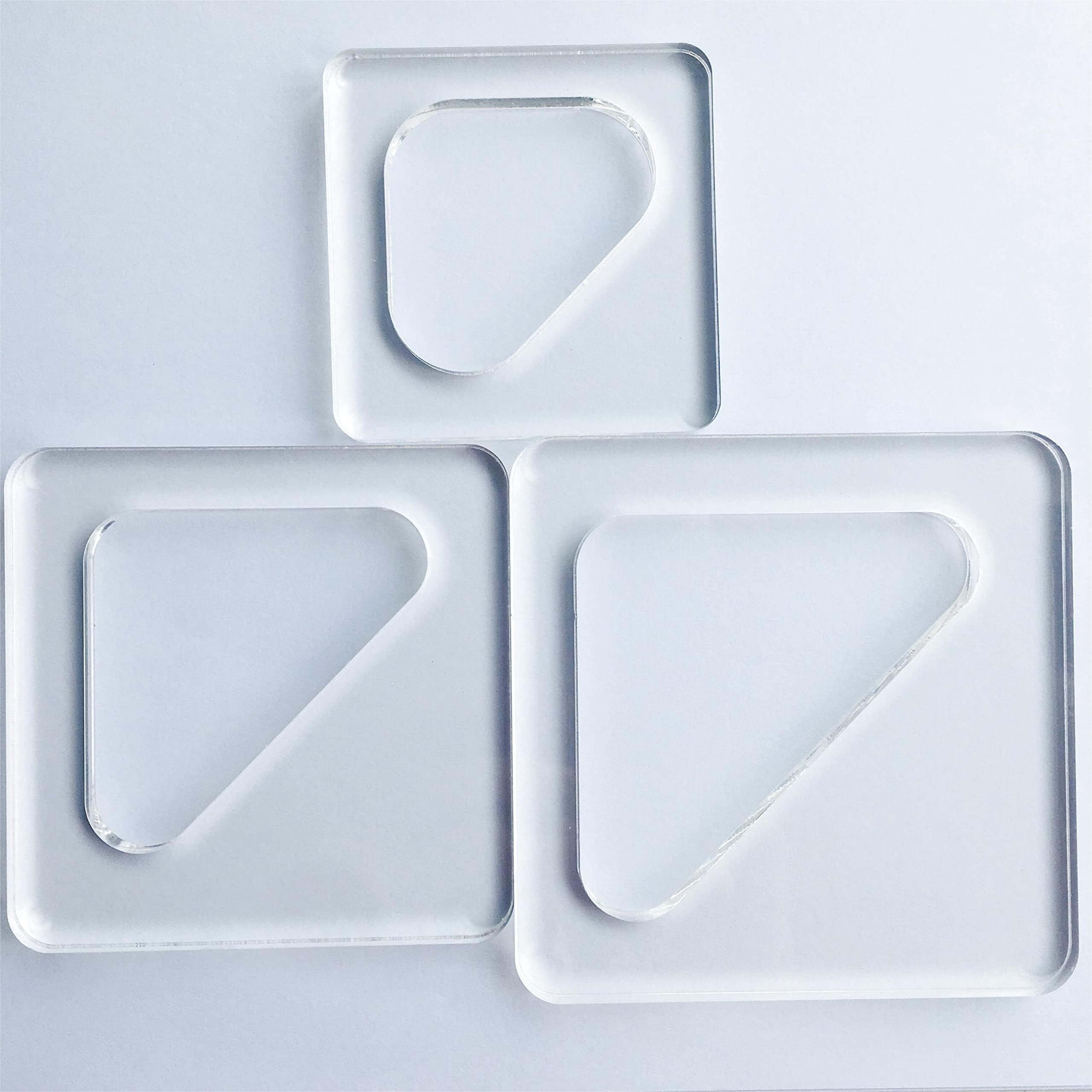 Amazon.com: Set of 3 Triangle Cutting Board and Charcuterie Board ...