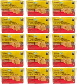 Cream Cracker Tradicional Vegano 300g Rancheiro - Kit 15 Un