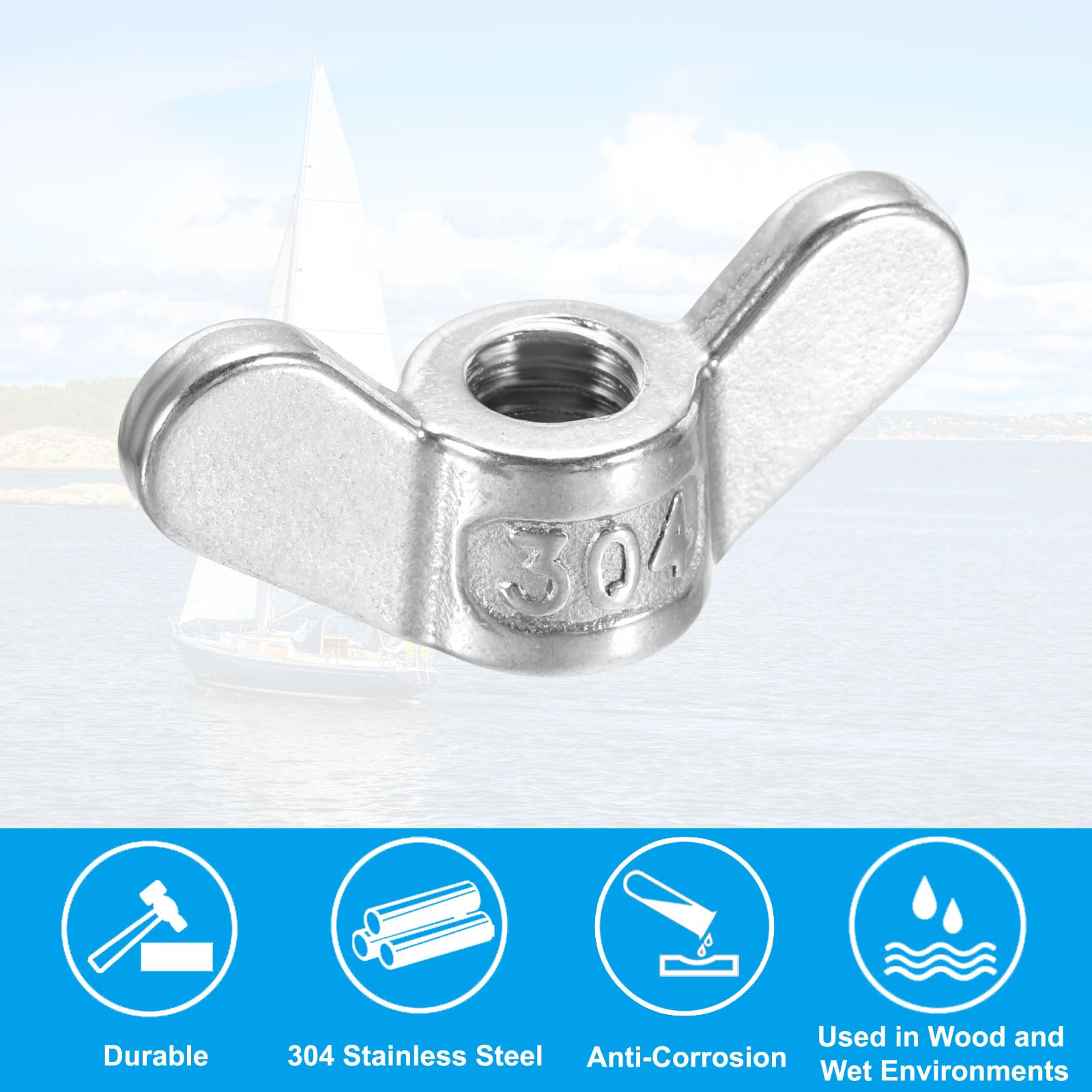 PATIKIL M10 Wing Nuts - Image 3