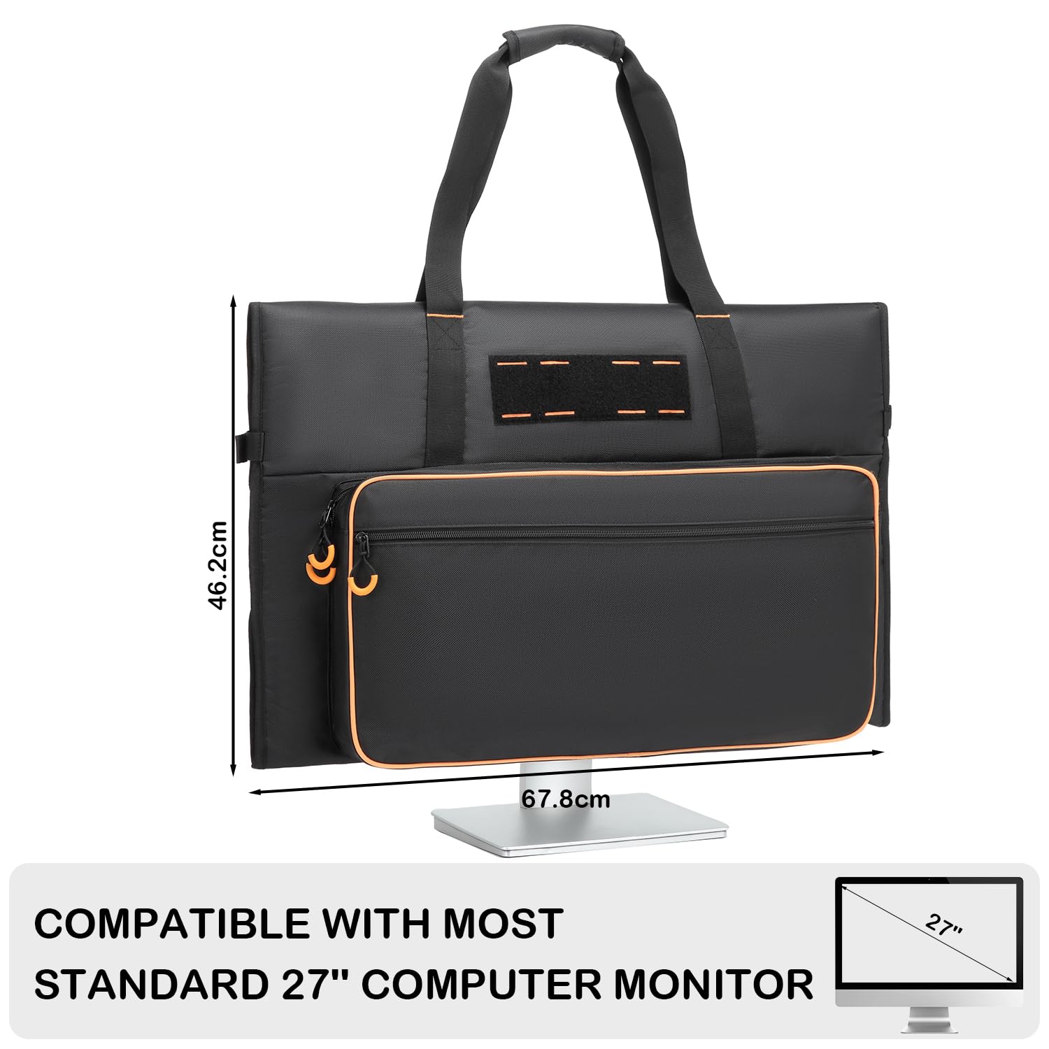 Custodia per monitor nero