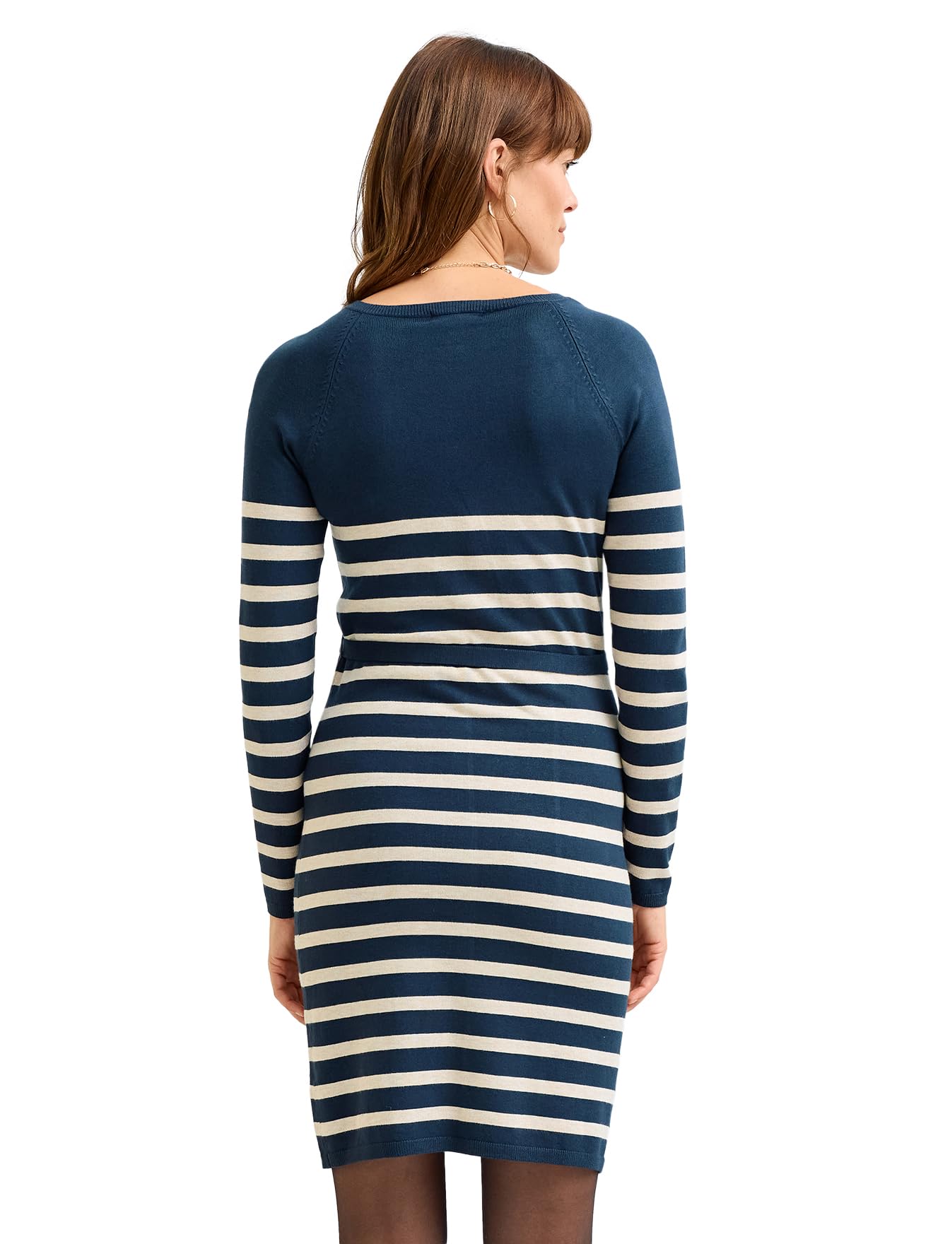 VERTBAUDET Robe rayée en Tricot Grossesse et Allaitement