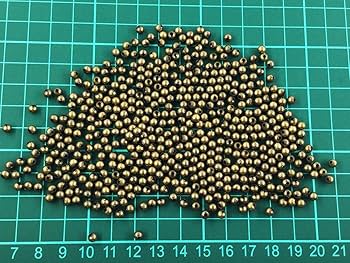 Amazon.co.jp: メタルビーズ 4mm 500個 金古美 アンティーク