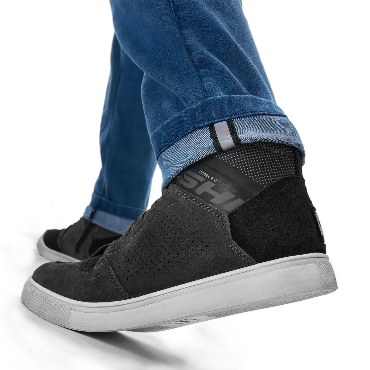SHIMA Zenith Jeans Moto Hombre Mujer Protectores GFLEXX Homologado Ajustado Textile Vaqueros Urbano Pantalón Protección