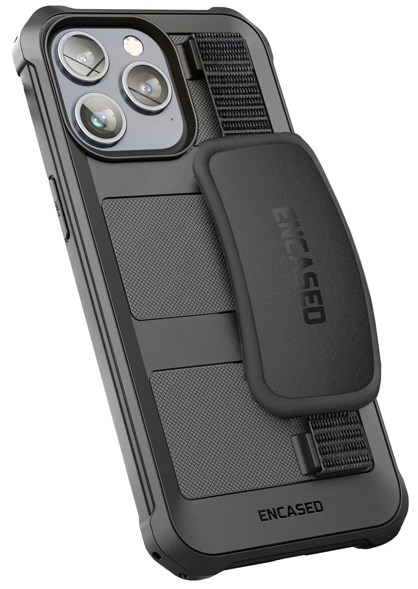 IPhone 15 Plus / 15 Pro Phone Case With Belt Clip Holster
