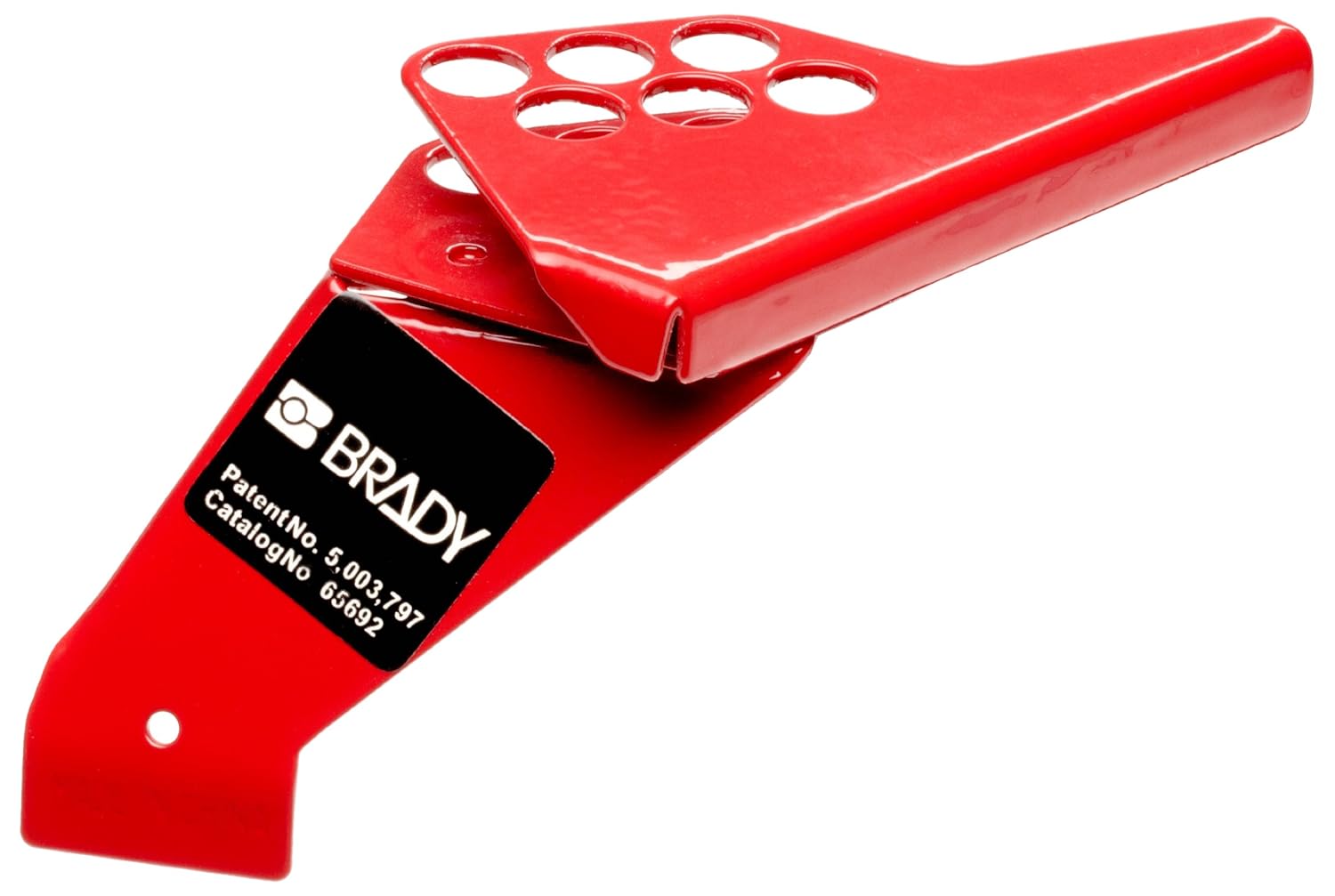 Brady - 65666 Ball Valve Lockout, Small, for 1/4" - 1" Outside Pipe Diameter
