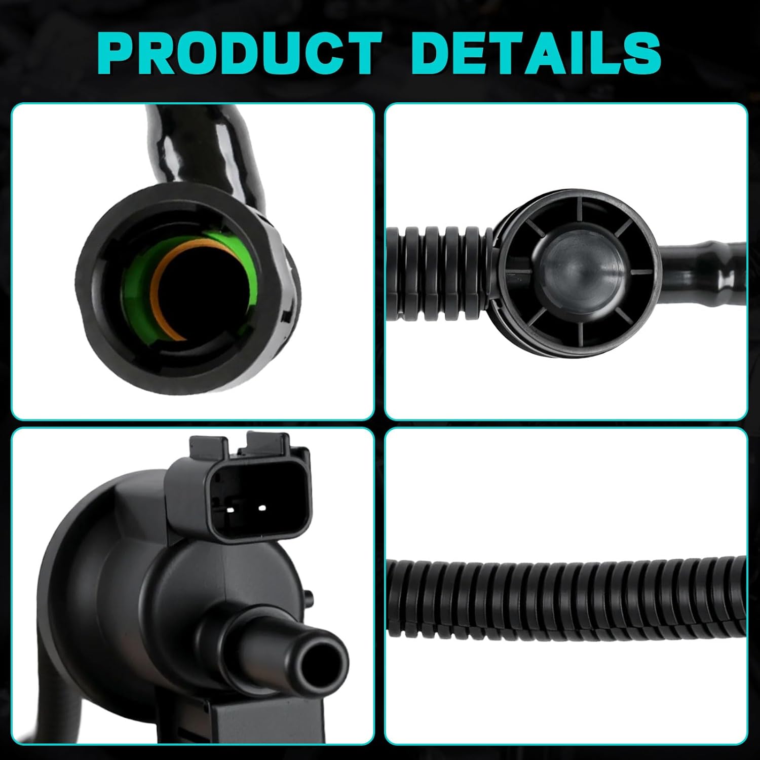 Vapor Canister Purge Valve Compatible with 2.0L FORD Edge EcoBoost 2015-2019, Lincoln MKX 16-18, MKZ 17-20, Nautilus 19-23 Replaces F2GZ-9D289-A F2GZ9D289A