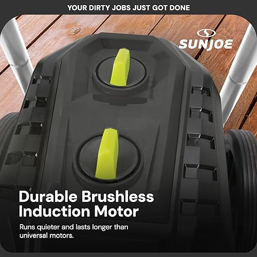 Miniatura 7 de Sun Joe SPX4800 - Lavadora eléctrica a presión de 14.9 amperios, con 5 puntas de conexión rápida, tanque de detergente, limpia automóviles, vallas,