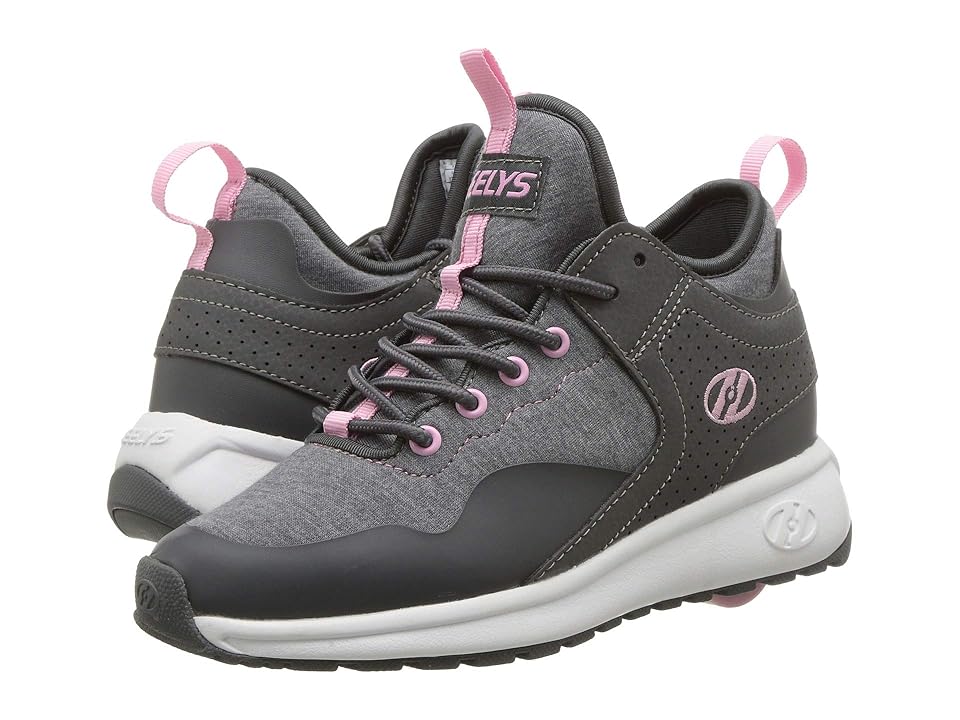 

Heelys Piper (Little Kid/Big Kid/Adult) (Charcoal/Light Pink) Girls Shoes, Gray