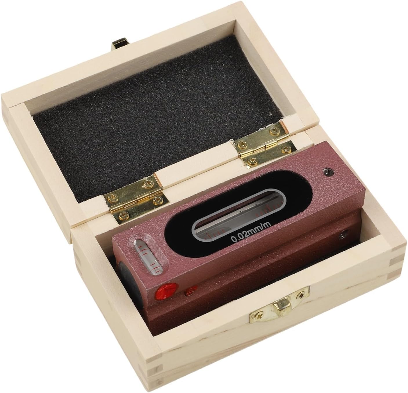 Machinist Level V Groove Level 0.02mm Accuracy Gauge Industrial Frame Level Metalworking Inspection Tool For CNC Machine Leveling Steel(100MM)