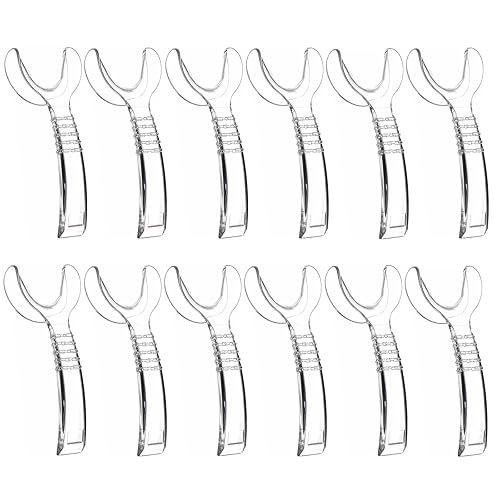 Miniatura 8 de JMU Retractor bucal dental de mejilla abreboca pequeño, en forma de T, autoclave intraoral retractor, transparente