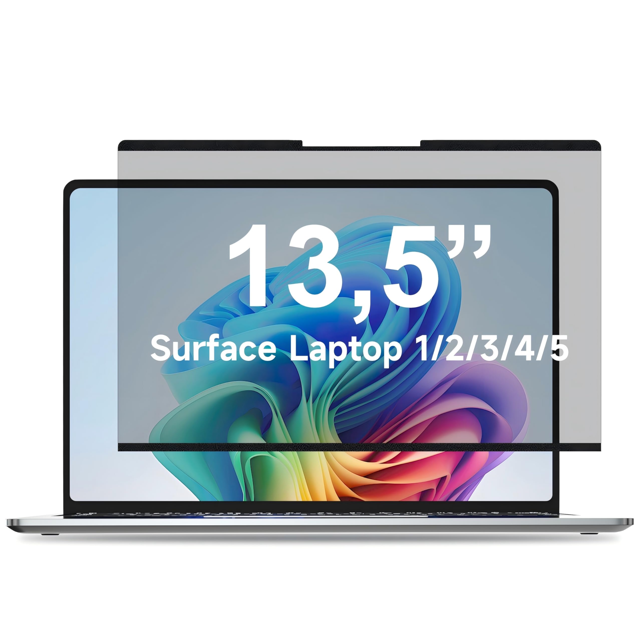 STARY Magnetischer Blickschutzfolie，Anti Glare Blaulicht Sichtschutzfolie, Abnehmbar Blickschutzfilter Mac Privacy Screen