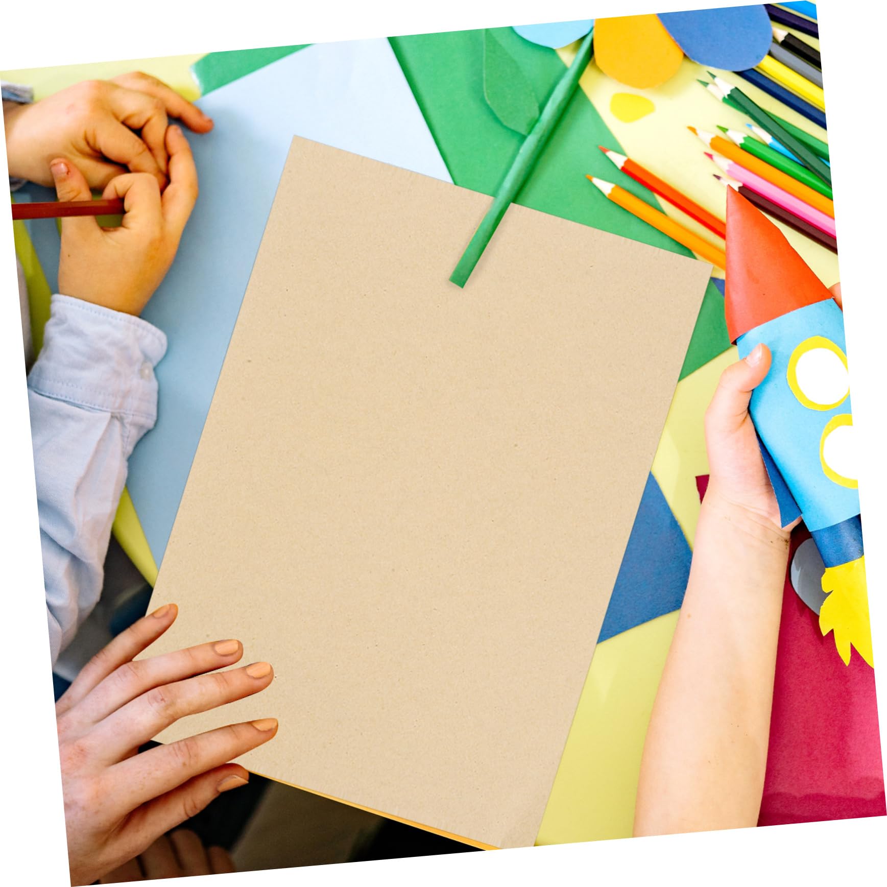 Gadpiparty Dickes Kraftpapier Format aus Holzschliff Bastelpapier für Notizbücher und Kalender Vielseitiges Diy-papier für Bastelprojekte