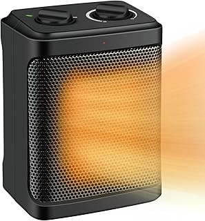 Sponsored Ad - andily Portable Electric Space Heater for indoor use,1500W Ceramic Portable Heater with 4 Modes, Safety & F...