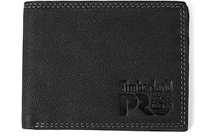 Timberland Men's Slim Leather Minimalist Wallet
