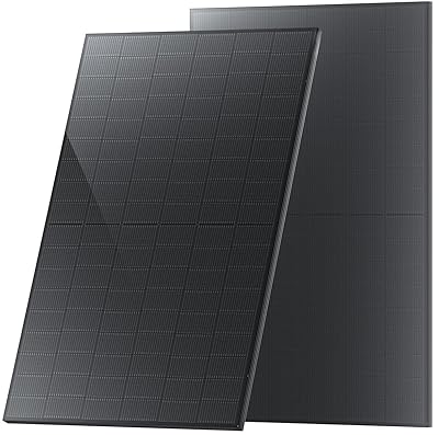 STAR 870 Watt Solar Panel, 2PCS 435W 48V/24V Solar Panels with Full-Screen Design & Maintenance-Free, 25% High-Efficiency Monocrystalline, Reliable Power for RV, Marine, Roof, Home, and Off-Grid