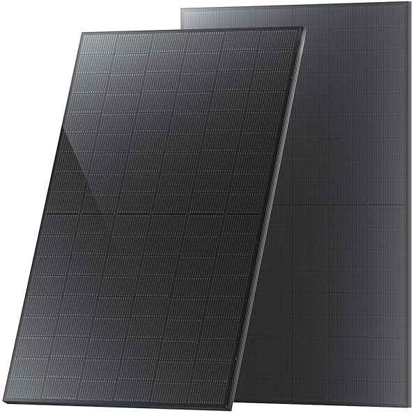 STAR 870 Watt Solar Panel, 2PCS 435W 48V/24V Solar Panels with Full-Screen Design & Maintenance-Free, 25% High-Efficiency Monocrystalline, Reliable Power for RV, Marine, Roof, Home, and Off-Grid