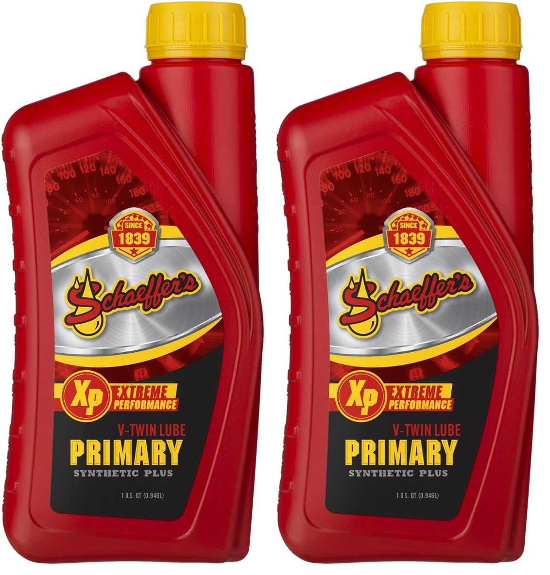 Schaeffer Manufacturing Co. 024030-012S Extreme Performance V-Twin Primary Lube, 1-Quart Bottle (Pack of 2)