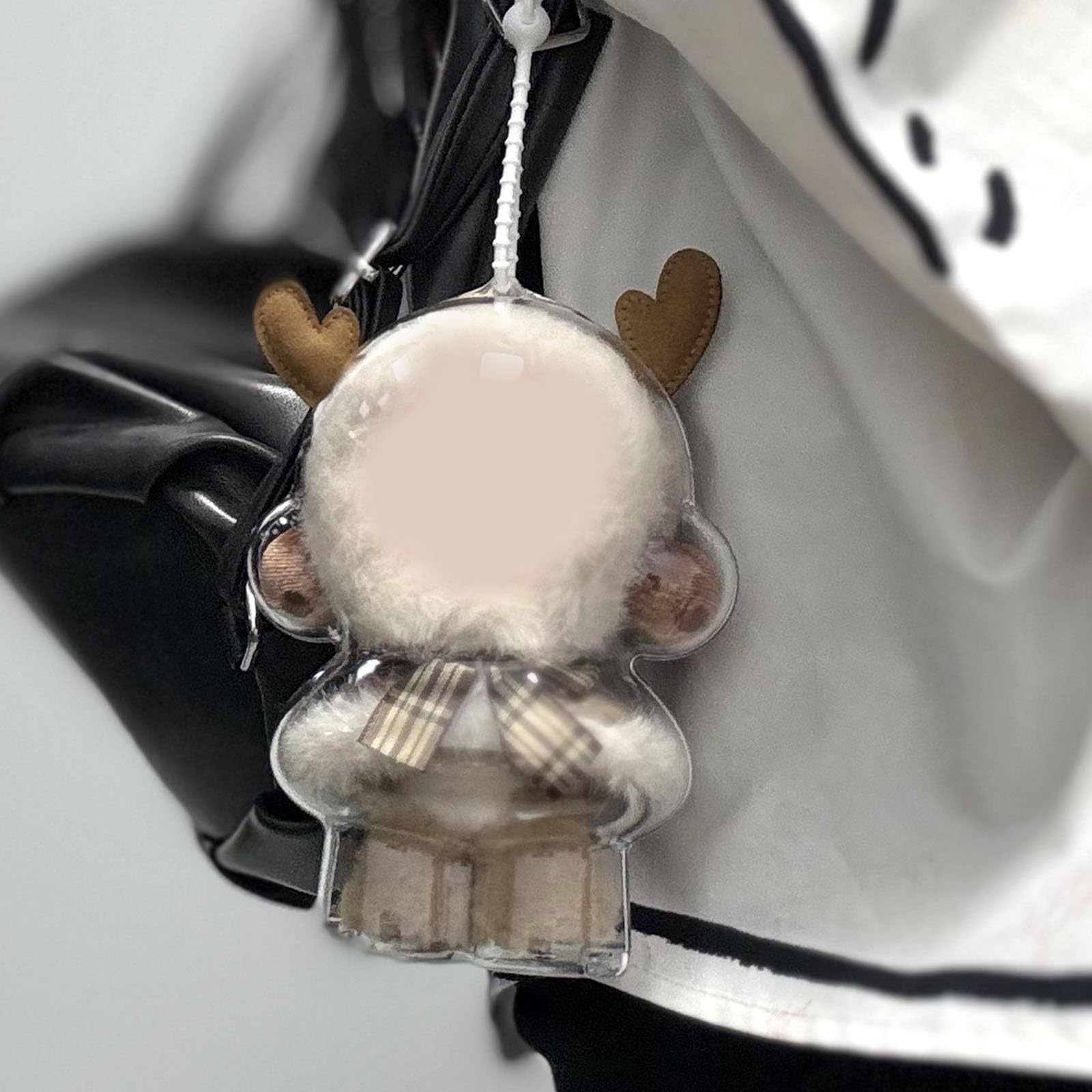 Amazon.co.jp: クリアフィギュアディスプレイバッグ チェーン付き 6