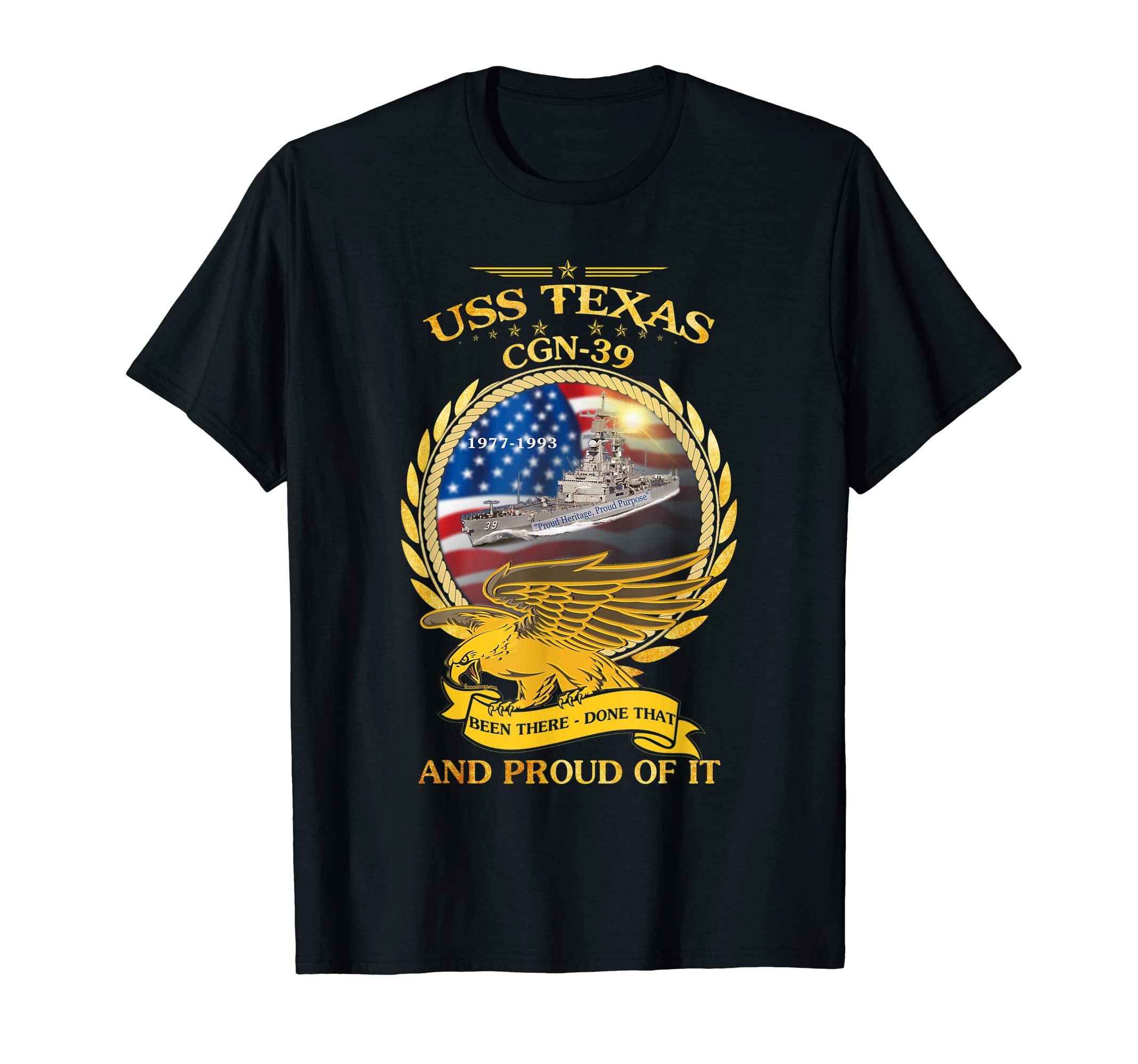 USS Texas (DLGN/CGN-39)1977-1993 T-Shirt