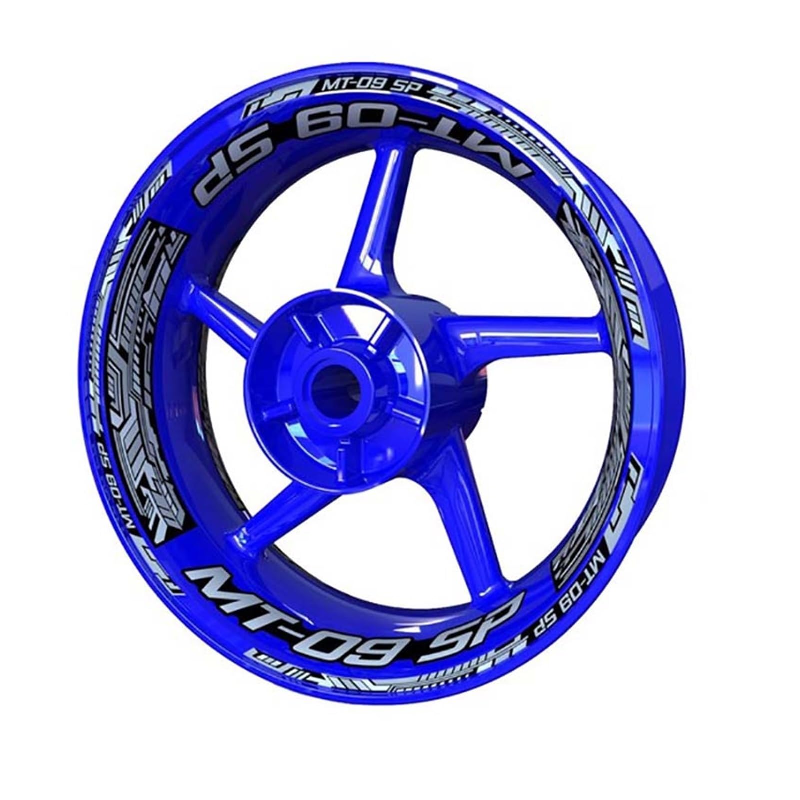 Motorcycle Sticker Wheel for for Mt 09 for Mt09 Sp Wheel Stickers Wheel Rim Decal(22)