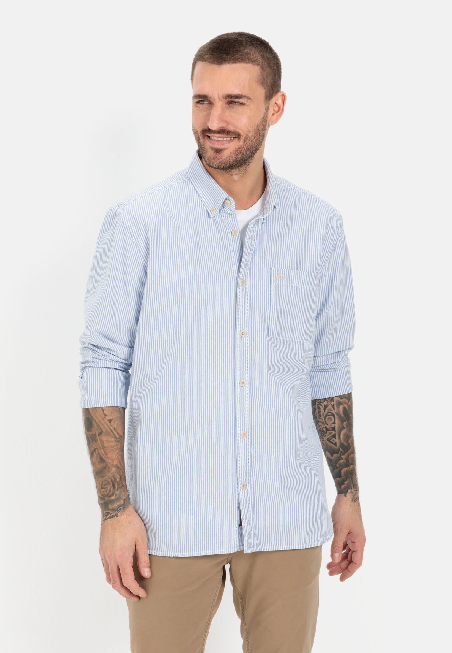Camel Active 409102-9s02 Camicia Uomo (Pacco da 1)