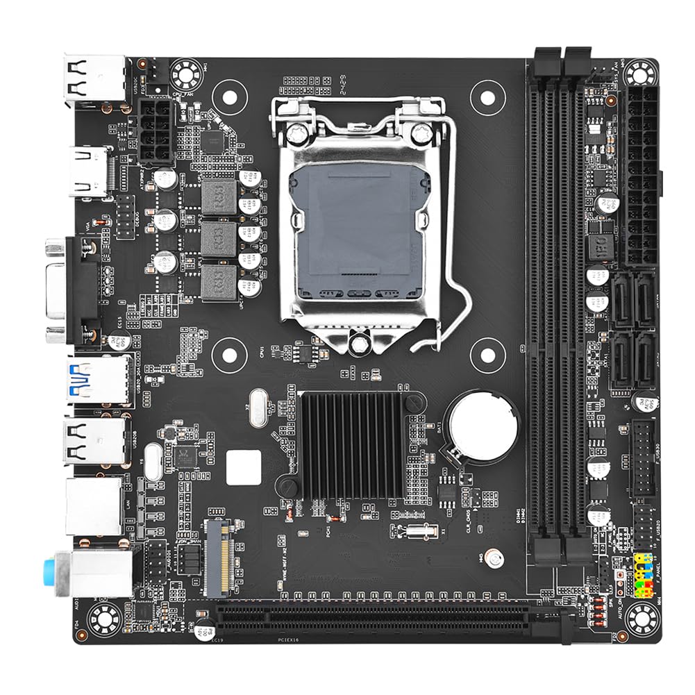 B75M-I Scheda madre compatta LGA 1155 DDR3 M.2 NVMe SATA3 USB3.0 Gigabit Ethernet Audio per computer