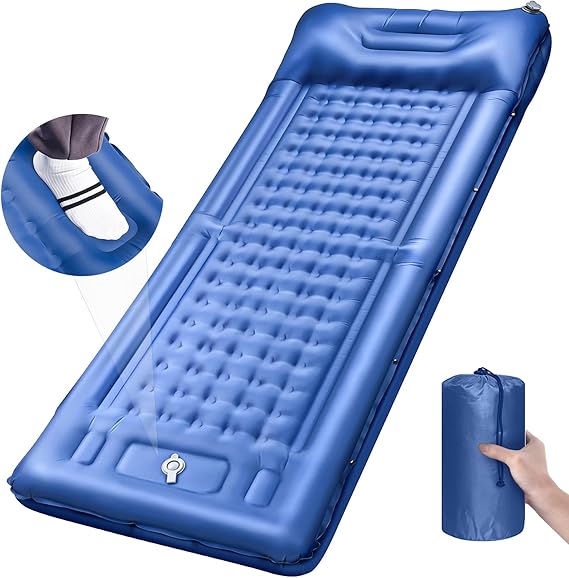 Camping Sleeping Pads Extra Thick 5 Inch Inflatable