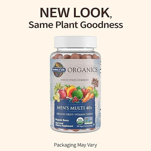 Miniatura 2 de Garden of Life mykind Organics Men 40 gomitas vitaminas 40 Multi Berry 120 unidades