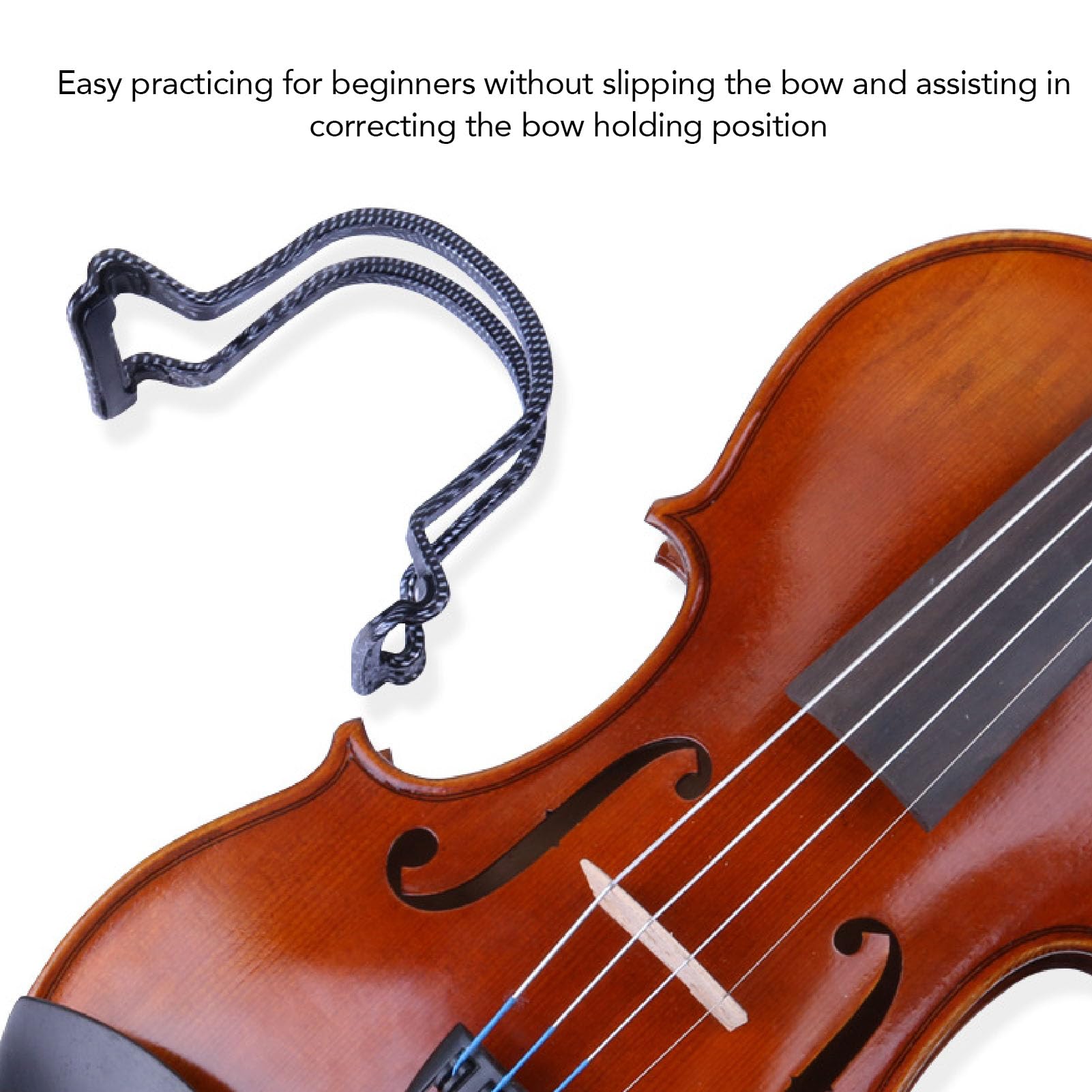 Strumento Correttore per Violino, Raddrizza L'Arco, Regolatore del Collimatore, in Plastica, Violino 4/4 e 1/2, per Studenti e Musicisti, Pratica, Insegnamento, Sviluppo Tecniche