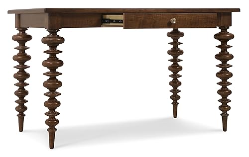 Archives Gathering Table in Dark Natural Wood Finish by Hooker