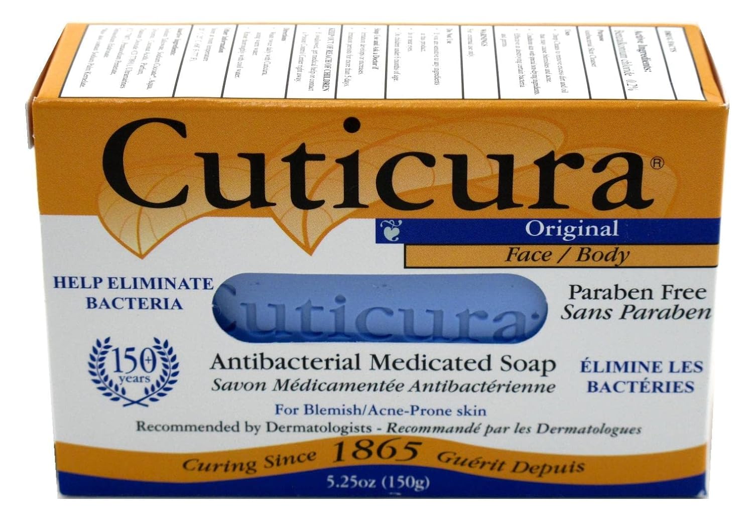 Cuticura Original Medicated Soap Bath Size 5.25 Ounce - Image 5