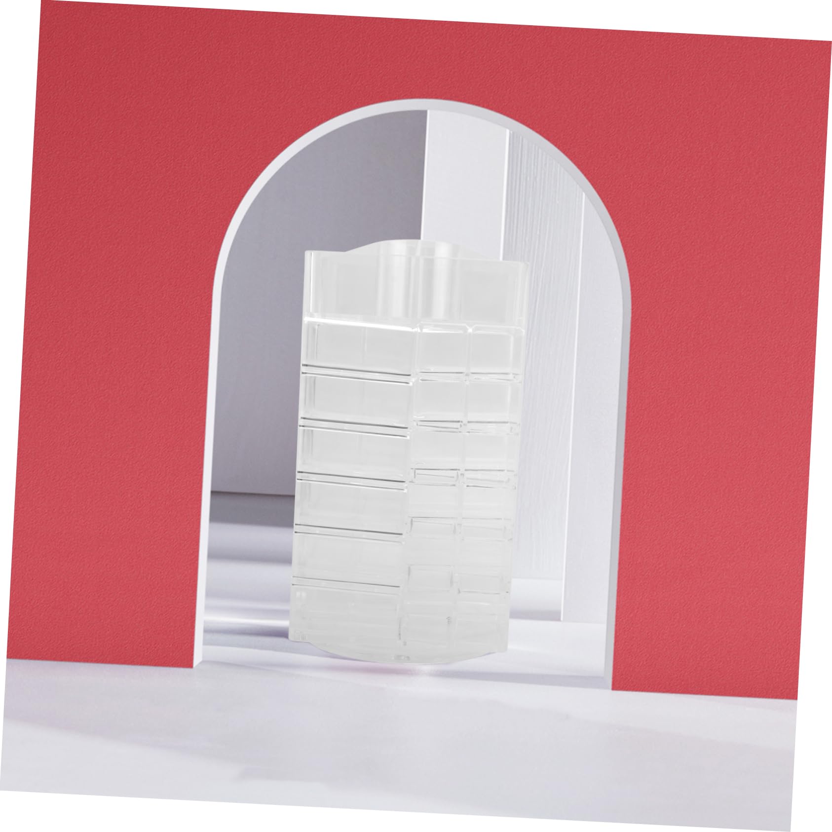 Élégant Organiseur De Rouge À Lèvres En Acrylique Contenant Pour Gloss Et Pinceaux