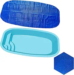 Capa Para Piscina Italiana Splash Igui 3,2 X 2m Manta Lona Térmica 300 Micras Azul