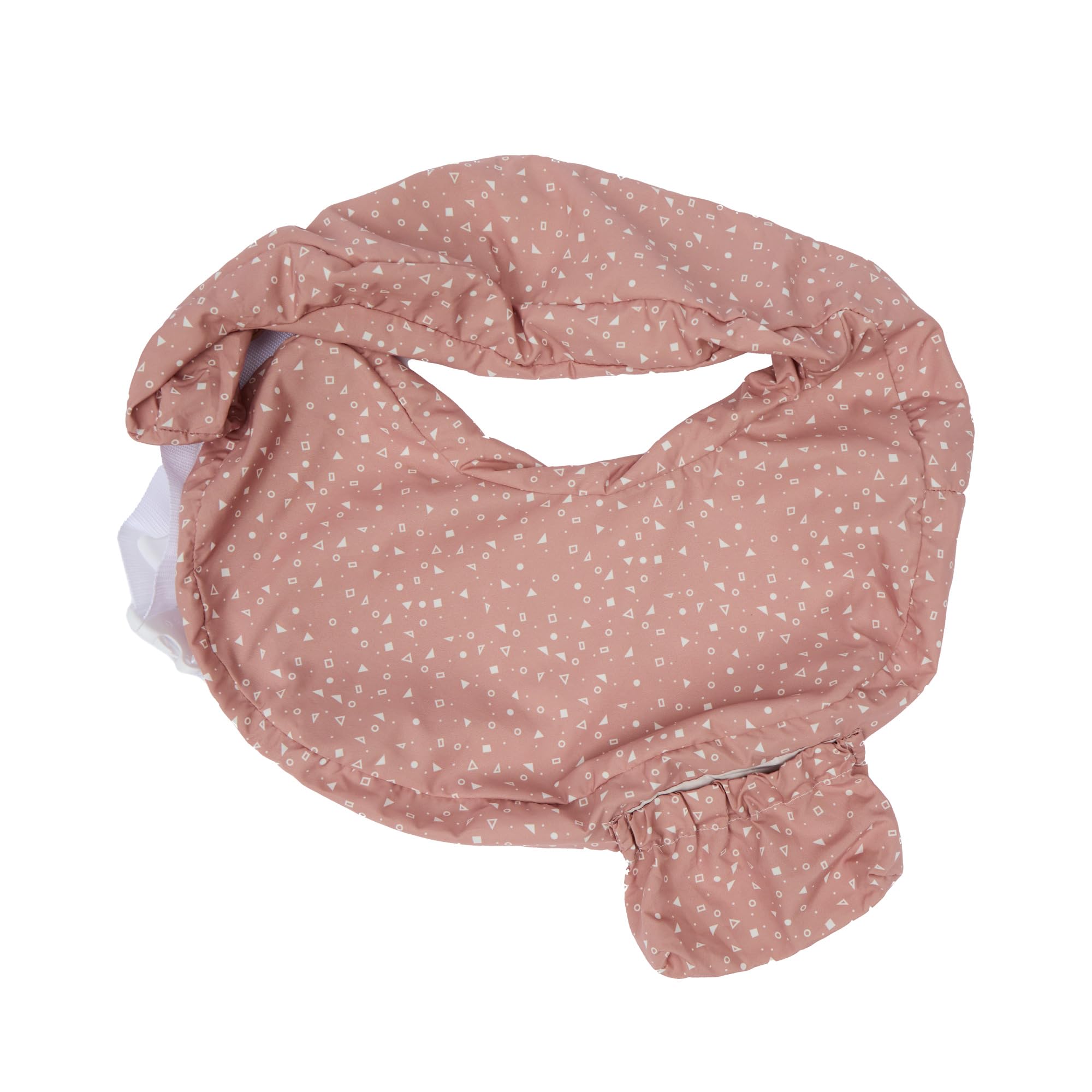 My Brest Friend Original Nursing Pillow Cover - Dusty Rose Geo