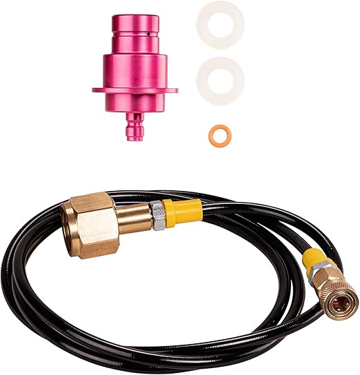 SPRUDELUX® CO2 adapter high pressure hose for Sodastream Duo Quick