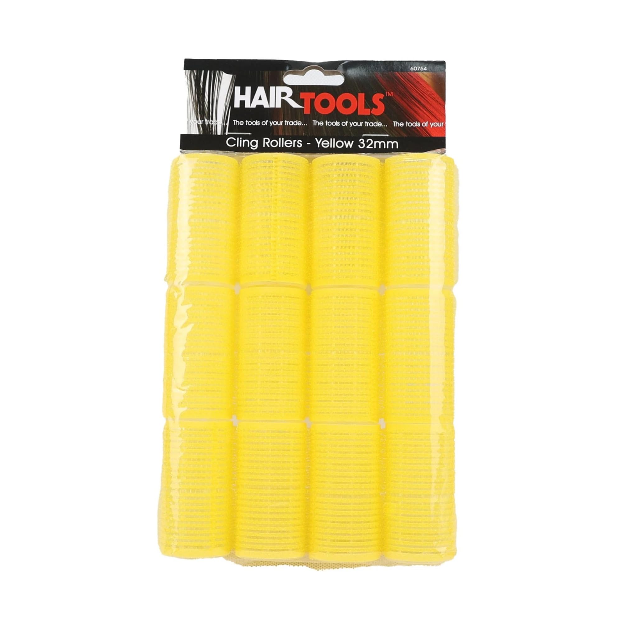 Hair Tools Cling Rollers. Self Grip Hair Roller Set. Volume Rollers For Curling And Styling. Use Wet Or Dry. Salon Hairdressing Curlers For Long Or Short Styling. (12 Pack x 32mm)
