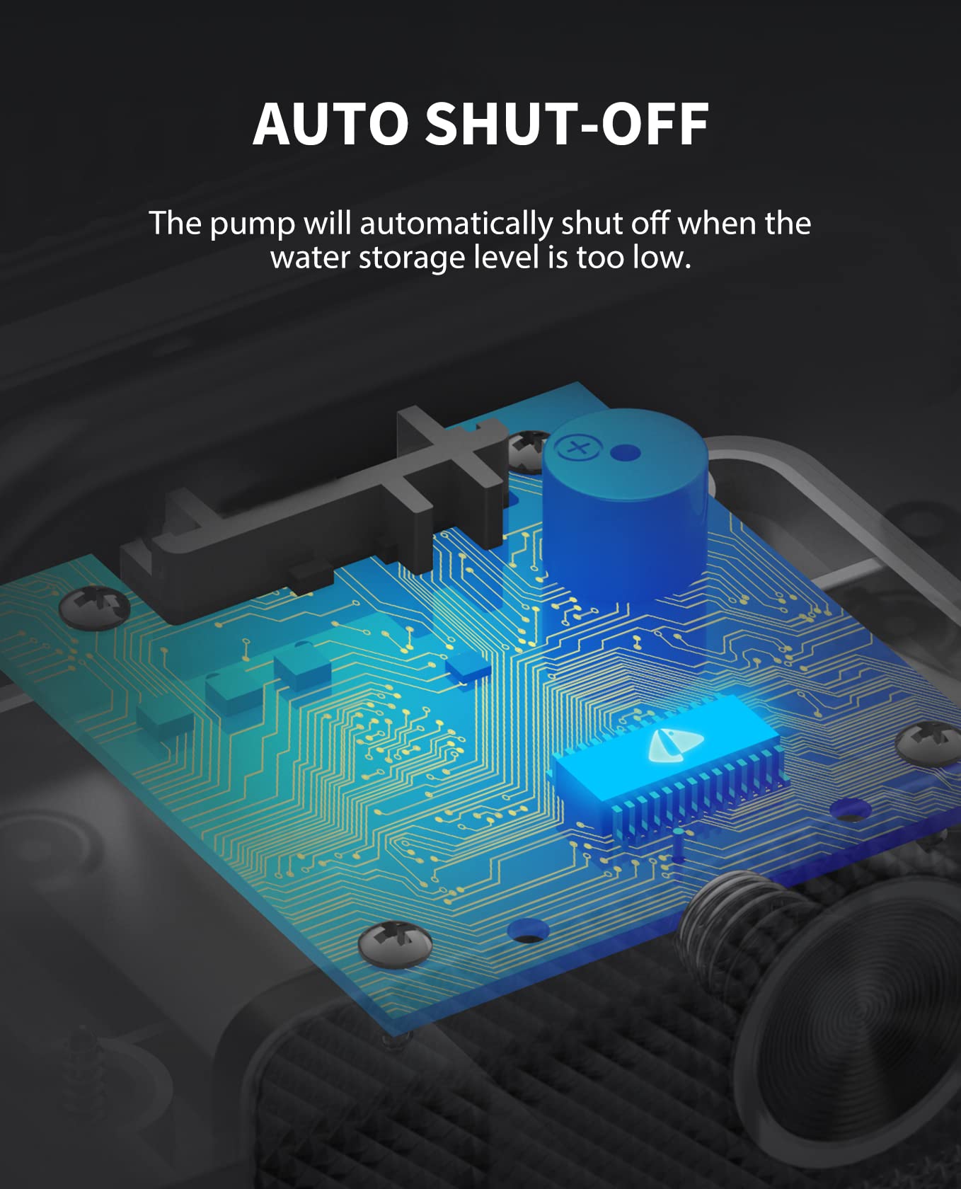 Amazon | PETKIT CYBERTAIL ペット用 みずのみ器 自動給水器 循環式 犬