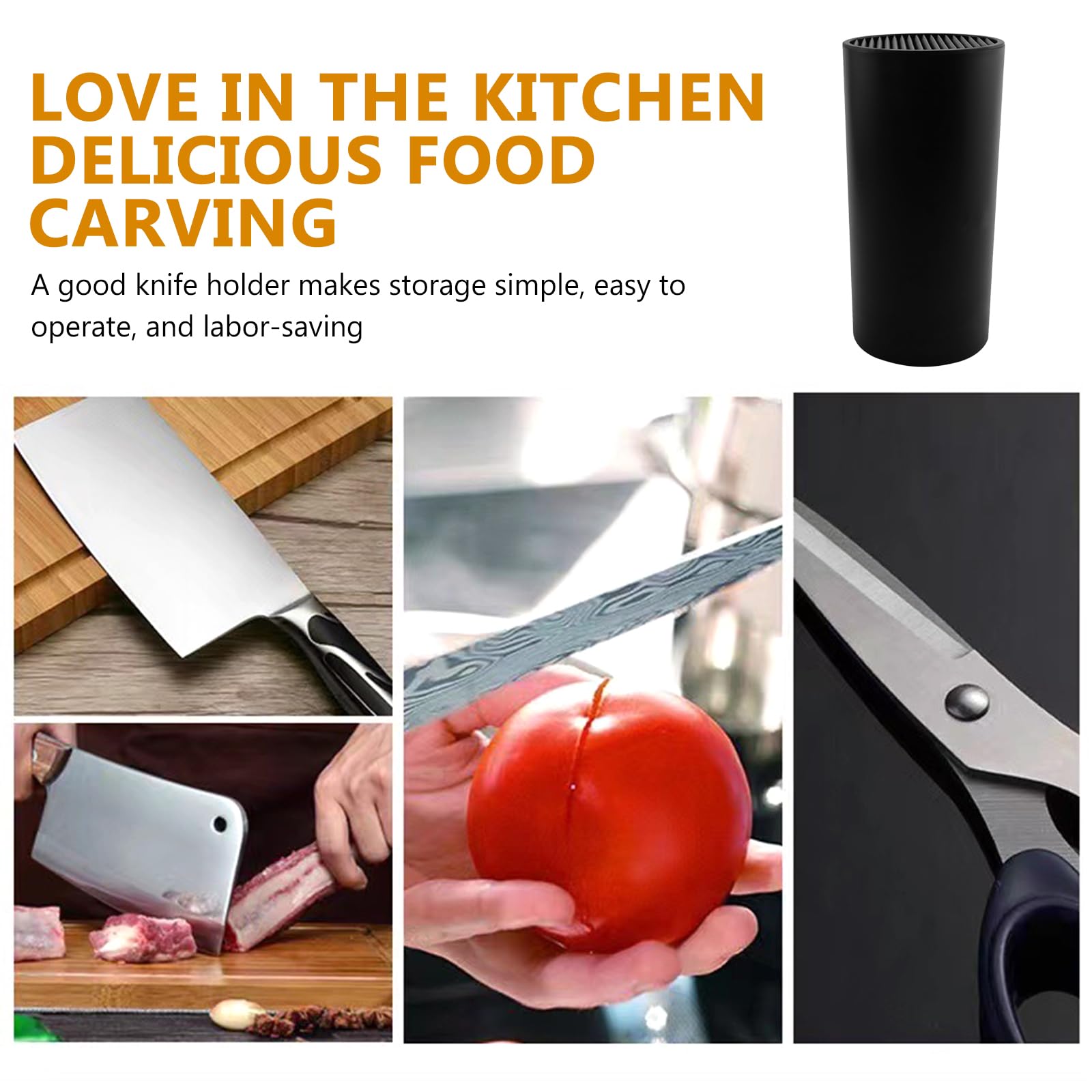 Ceppo portacoltelli universale da cucina | Gefu Smartline