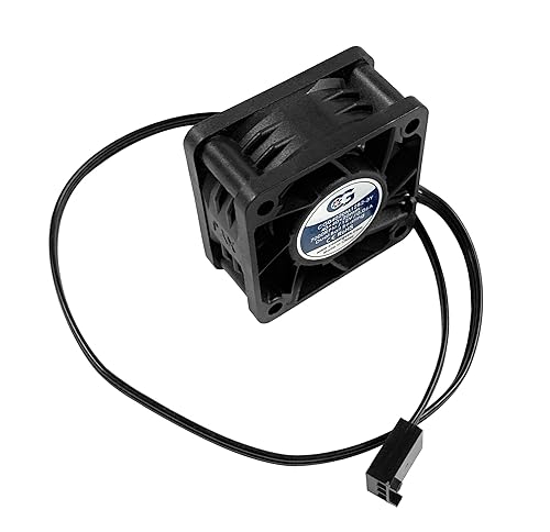 Miniatura 4 de Coolerguys Ventilador de doble rodamiento de bolas de 12 V y 3 pines (3.150x0.984 in, velocidad media)