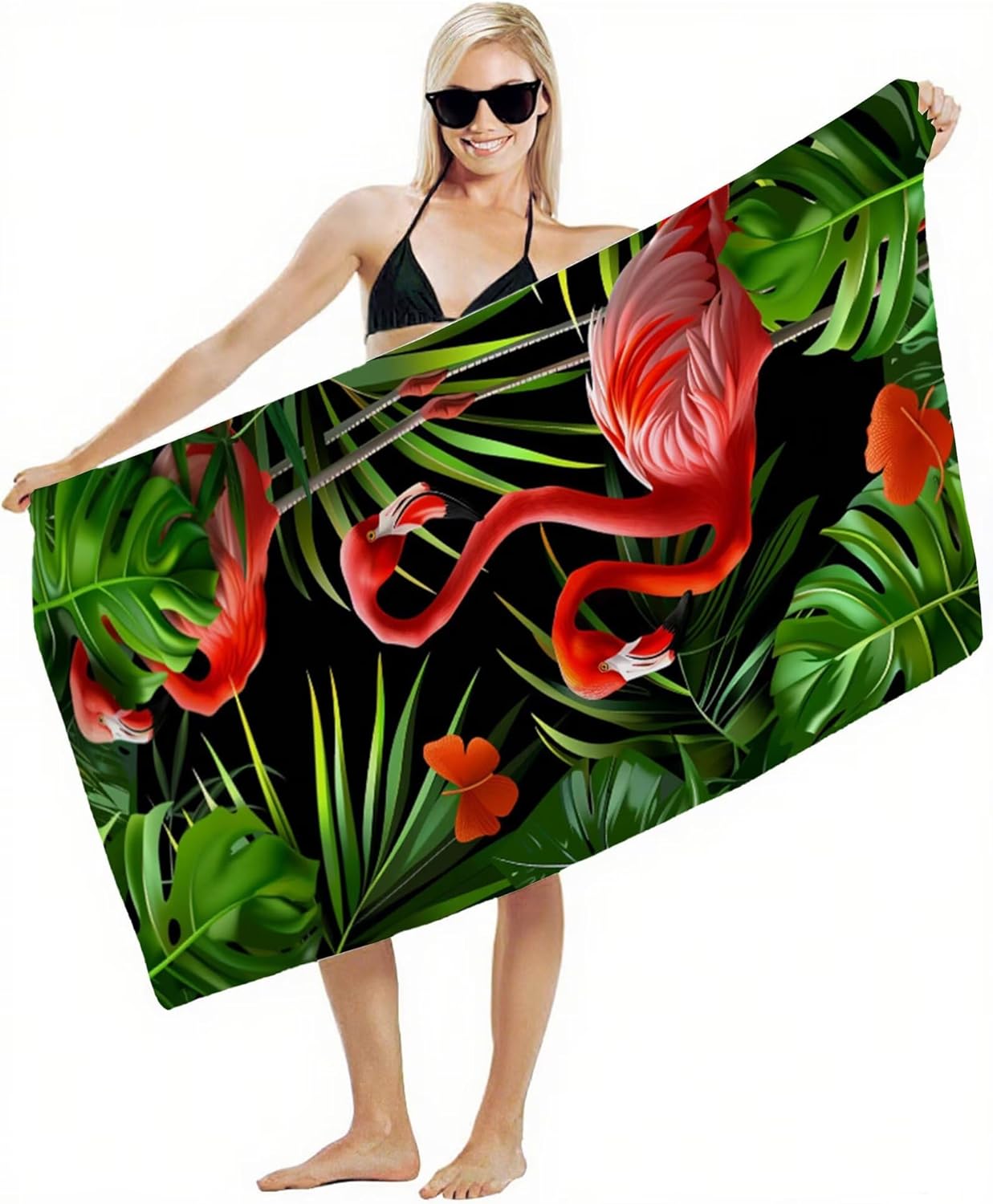 Beach Towel 90x180cm Bath Towels, Quick Dry Microfiber Towel, Sand Free, Super Absorbent, Lightweight, Compact Design, Towels for Bathroom Travel, Pool, Gym, Camping, Beach Vacation Essentials A2-705