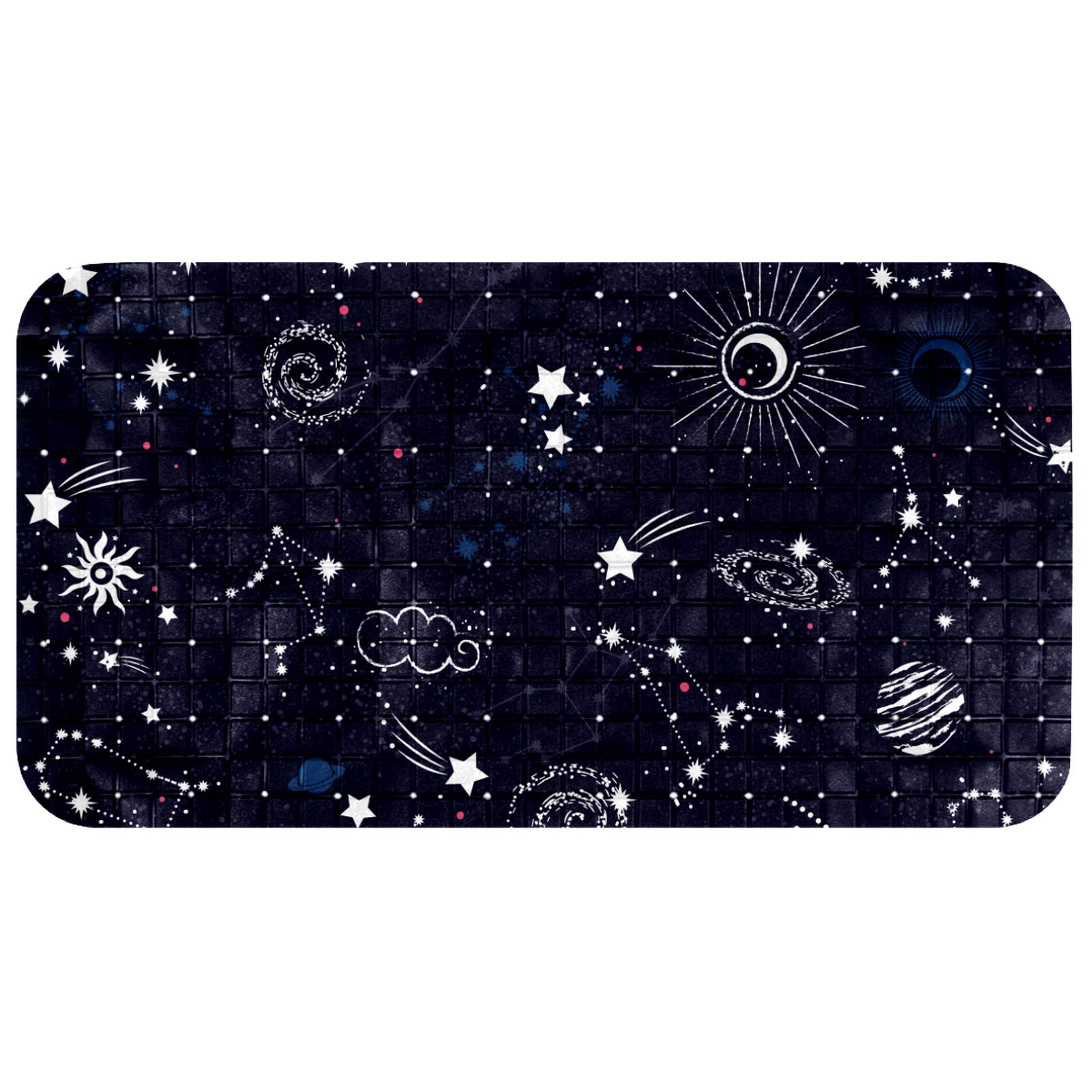 Tapis de baignoire pour enfant Bennigiry souple en PVC ventouse