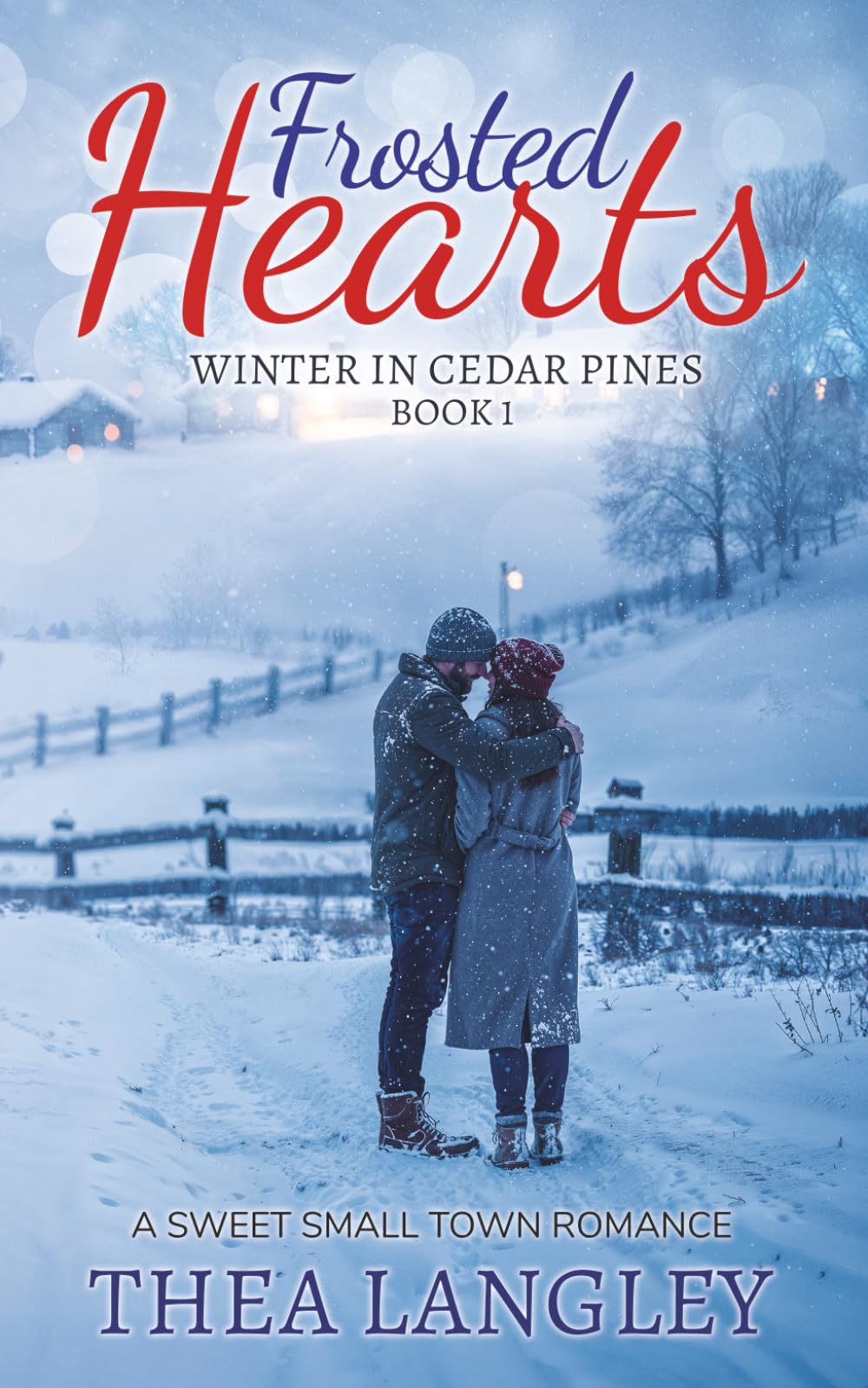 Frosted Hearts: A Sweet Small Town Romance (Winter in Cedar Pines)