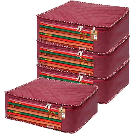 Saree Organizer: Tidy Storage Solution for Precious Garments
