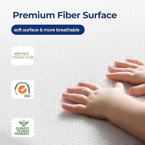 Miniatura 2 de TASTELIFE Protector de colchón impermeable tamaño individual XL, funda de colchón transpirable de tela de aire 3D con bolsillo profundo ajustado de